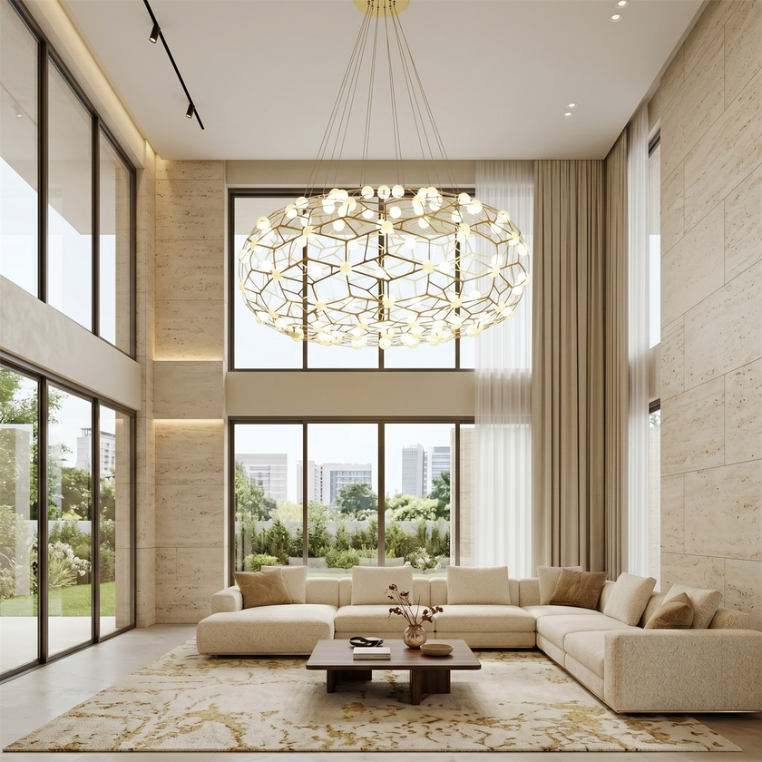 Bird's Nest Chandelier