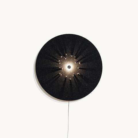 مصباح Black Hole الجداري — رسومات الأبعاد 1