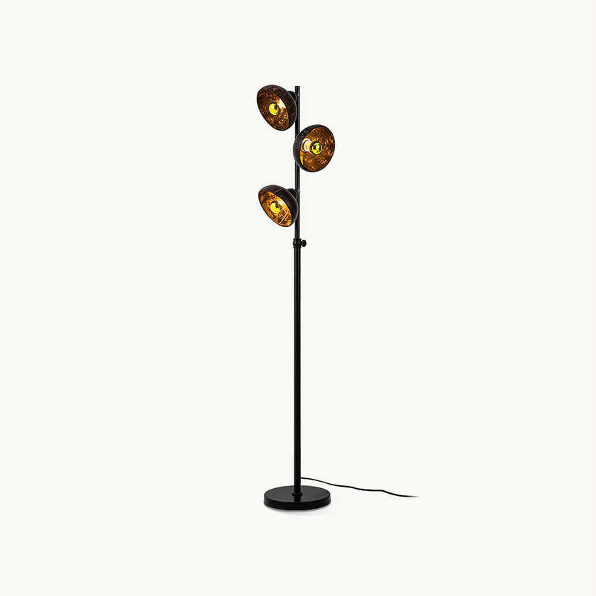 Black Shell Floor Lamp