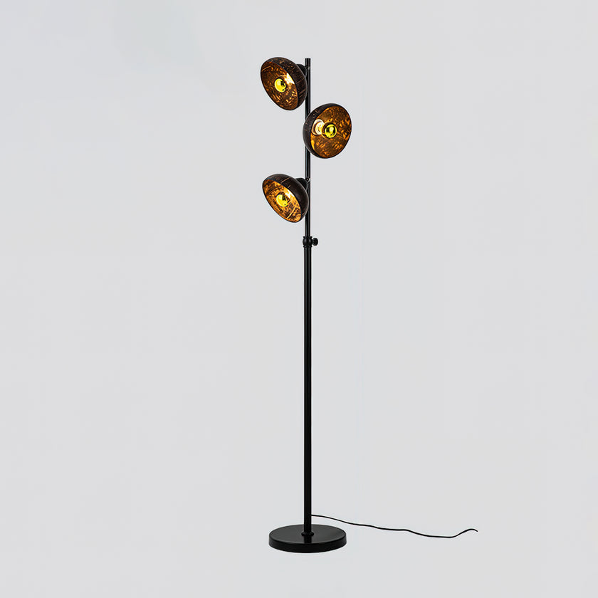 Black Shell Floor Lamp