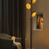 Black Shell Floor Lamp