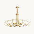Blooming Flower Glass Chandelier