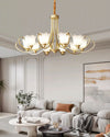 Blooming Flower Glass Chandelier