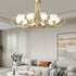 Blooming Flower Glass Chandelier
