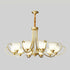 Blooming Flower Glass Chandelier