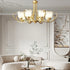 Blooming Flower Glass Chandelier