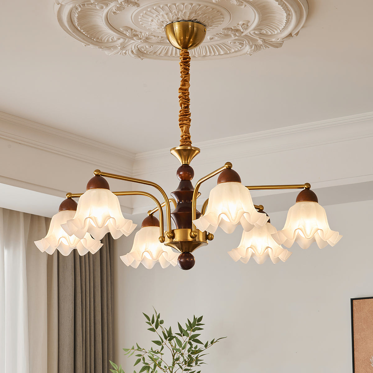 Blossom Flowers Chandelier – detail 2