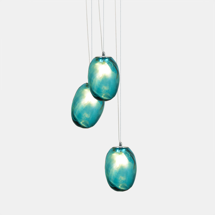 Blowing Liquid Glass Pendant Light