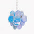 Blue Murano Disc Chandelier