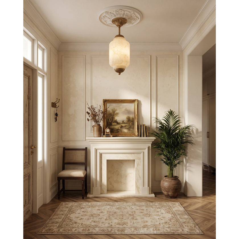 Blushora Semi-Flush Mount Albâtre
