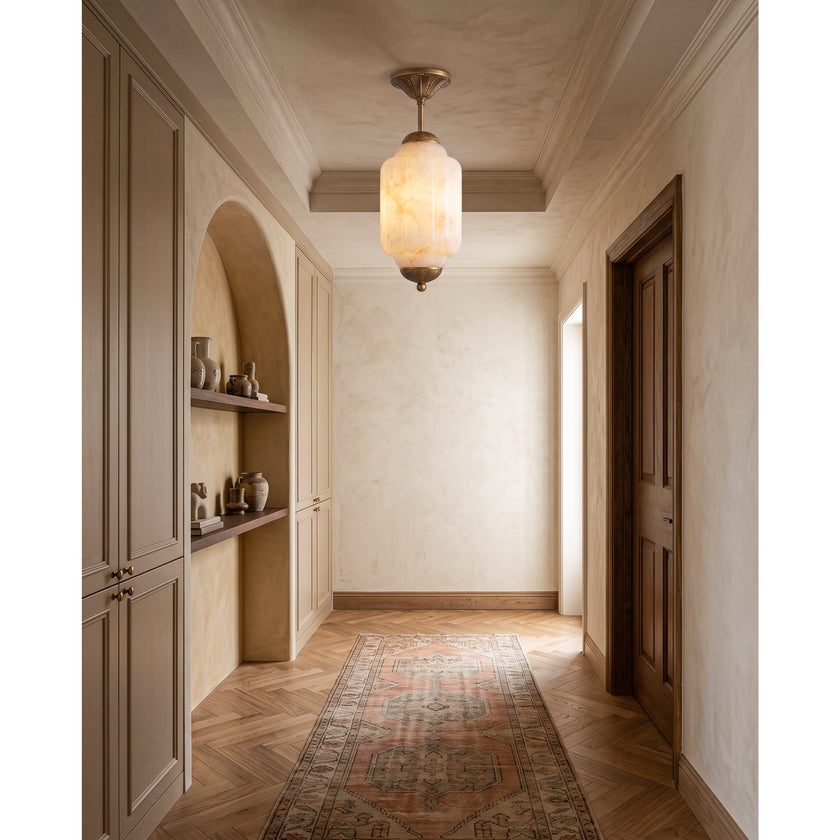 Blushora Semi-Flush Mount Albâtre