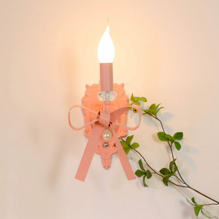 Bow Tie Candlestick Wall Lamp