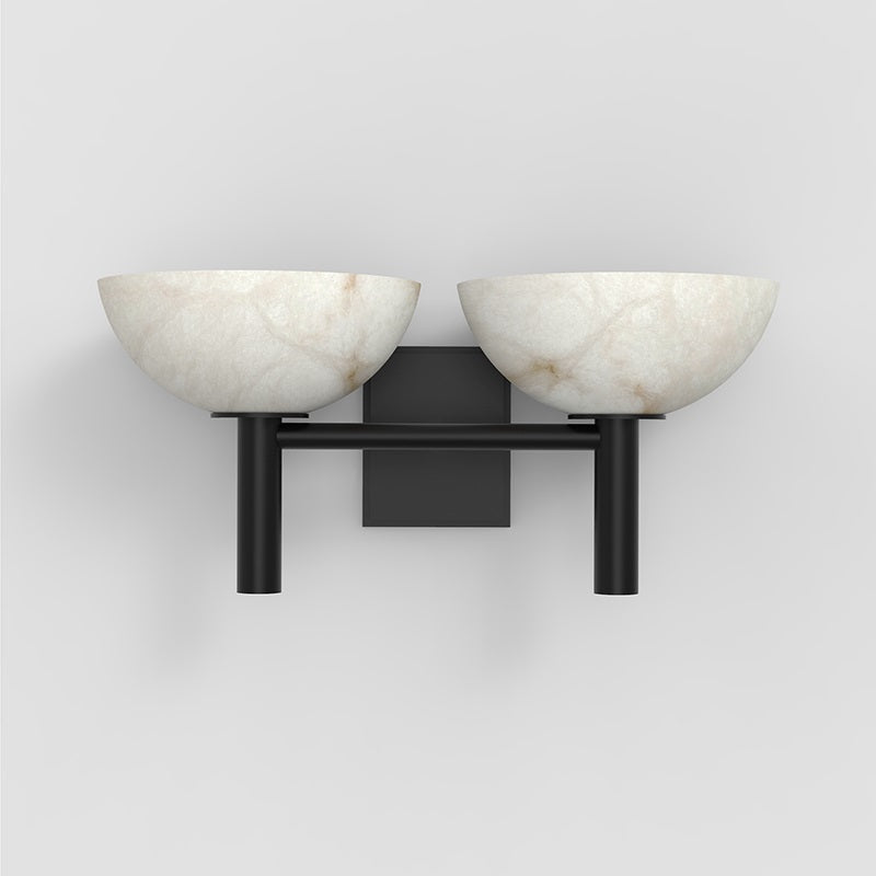 Bowl Alabaster Wall Lamp