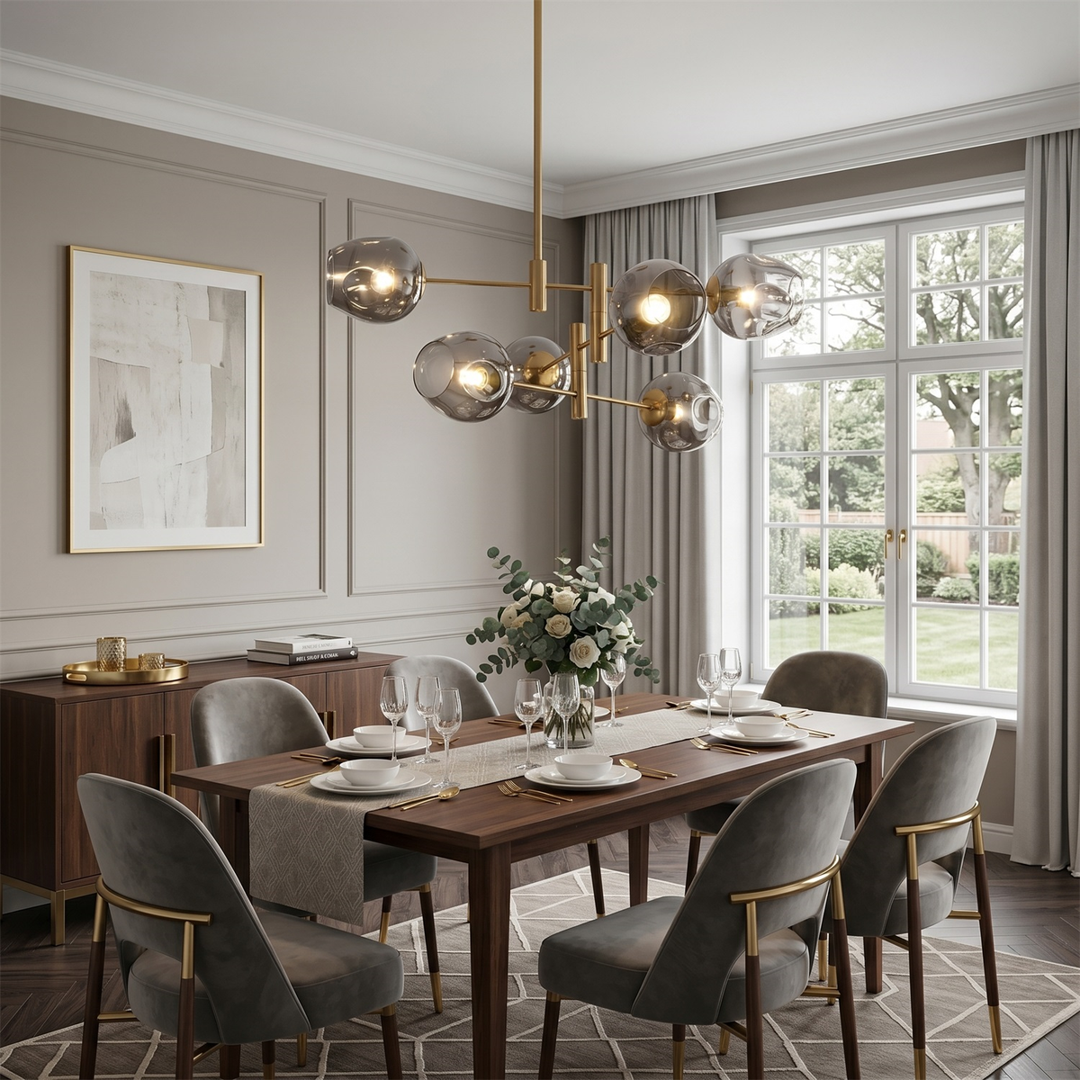 Branch Optical Chandelier – detail 2