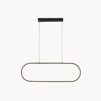 Brass Simple Dining Room Pendant Light