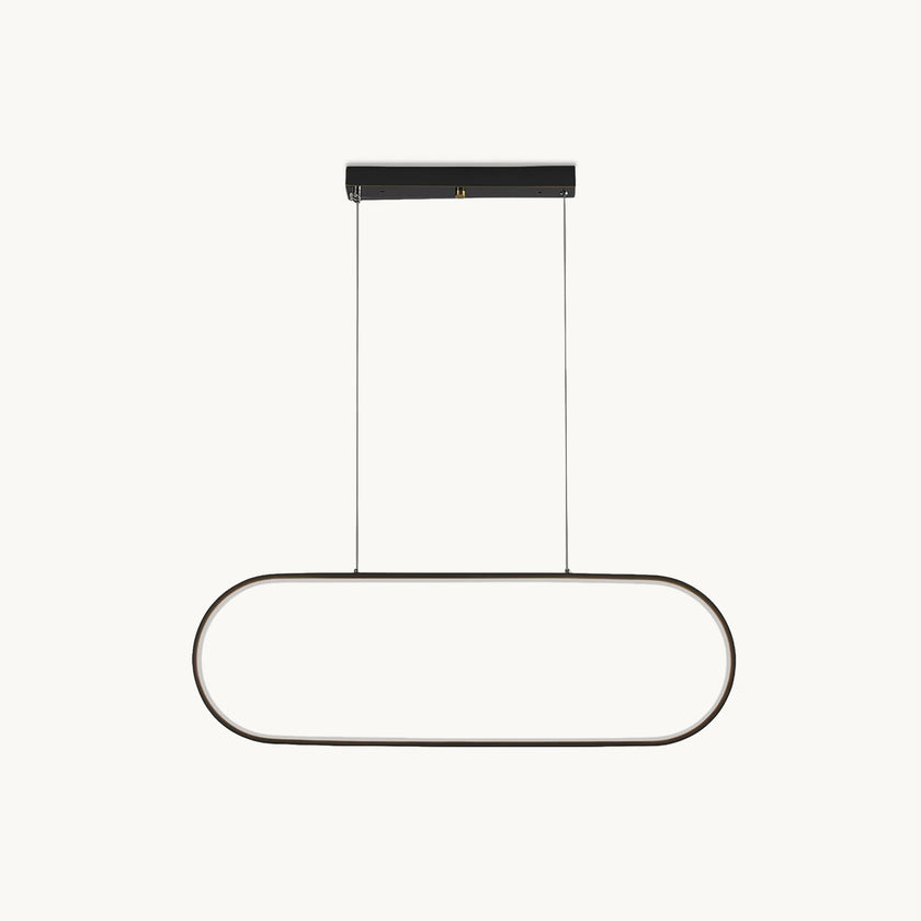 Brass Simple Dining Room Pendant Light