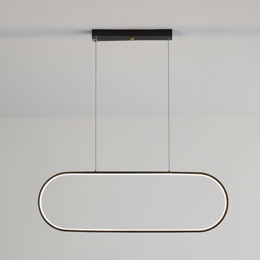 Brass Simple Dining Room Pendant Light