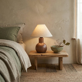 Brenna Wood Table Lamp