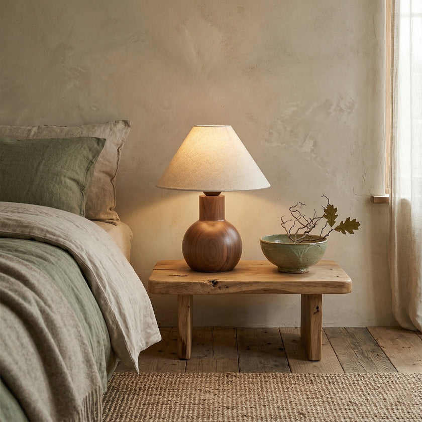 Brenna Wood Table Lamp