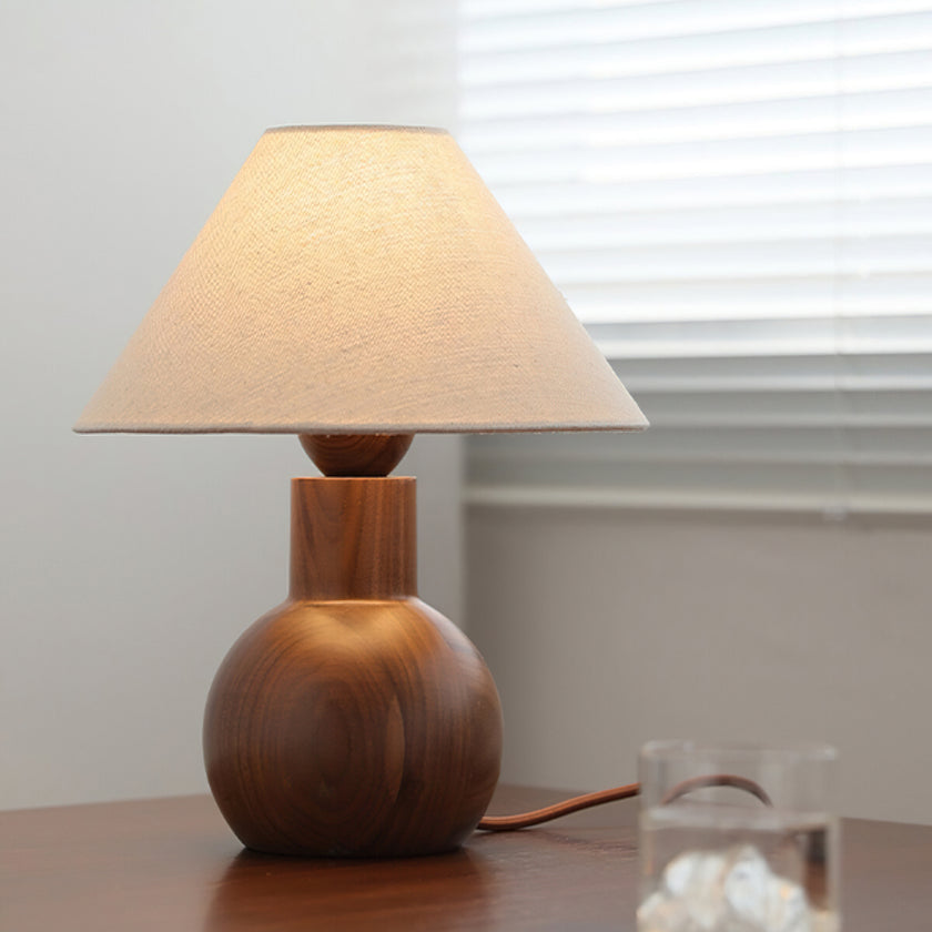 Brenna Wood Table Lamp