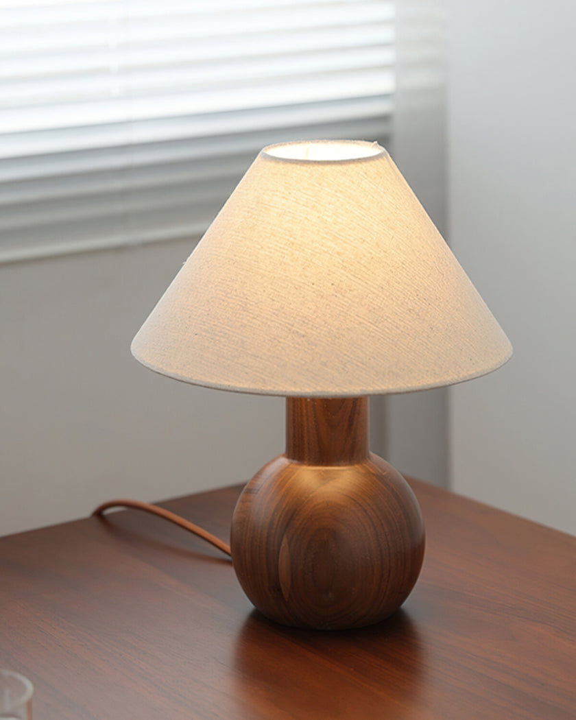 Brenna Wood Table Lamp