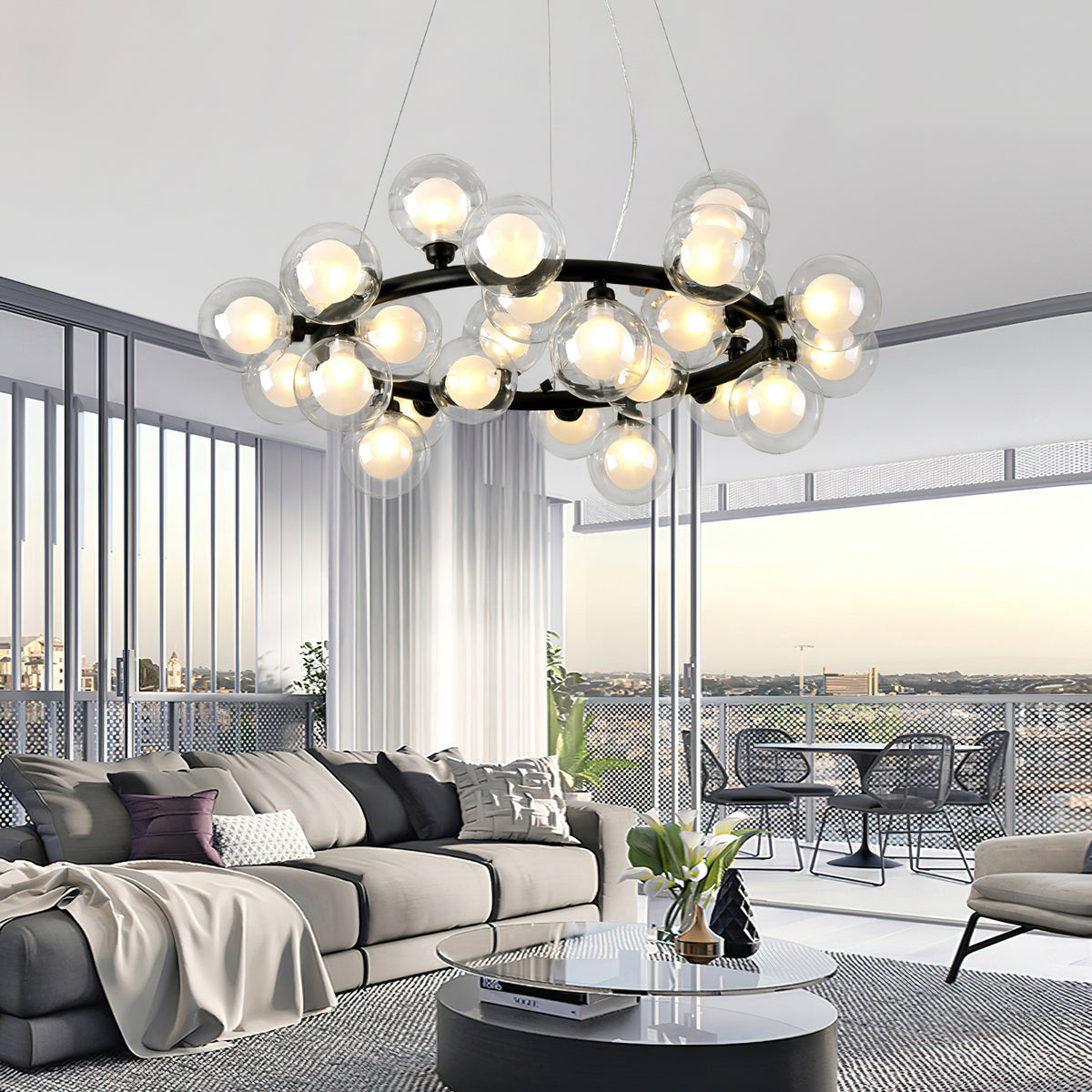 Bubble Ball Chandelier – detail 2