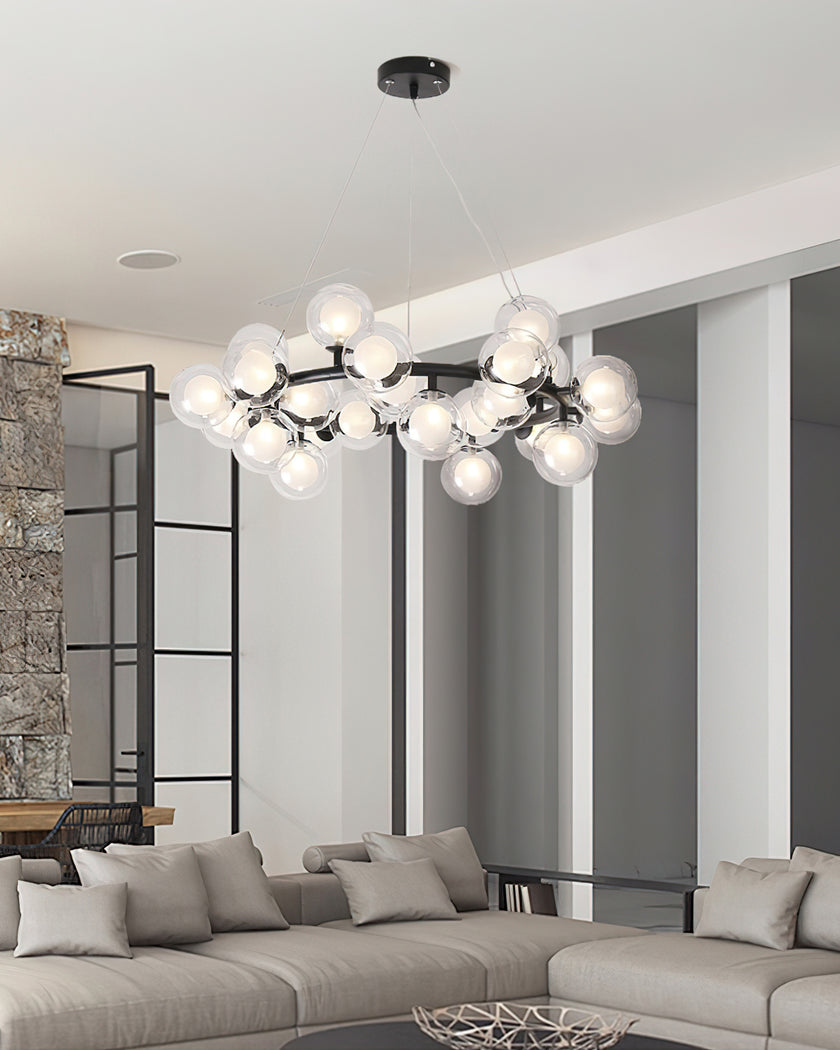 Bubble Ball Chandelier