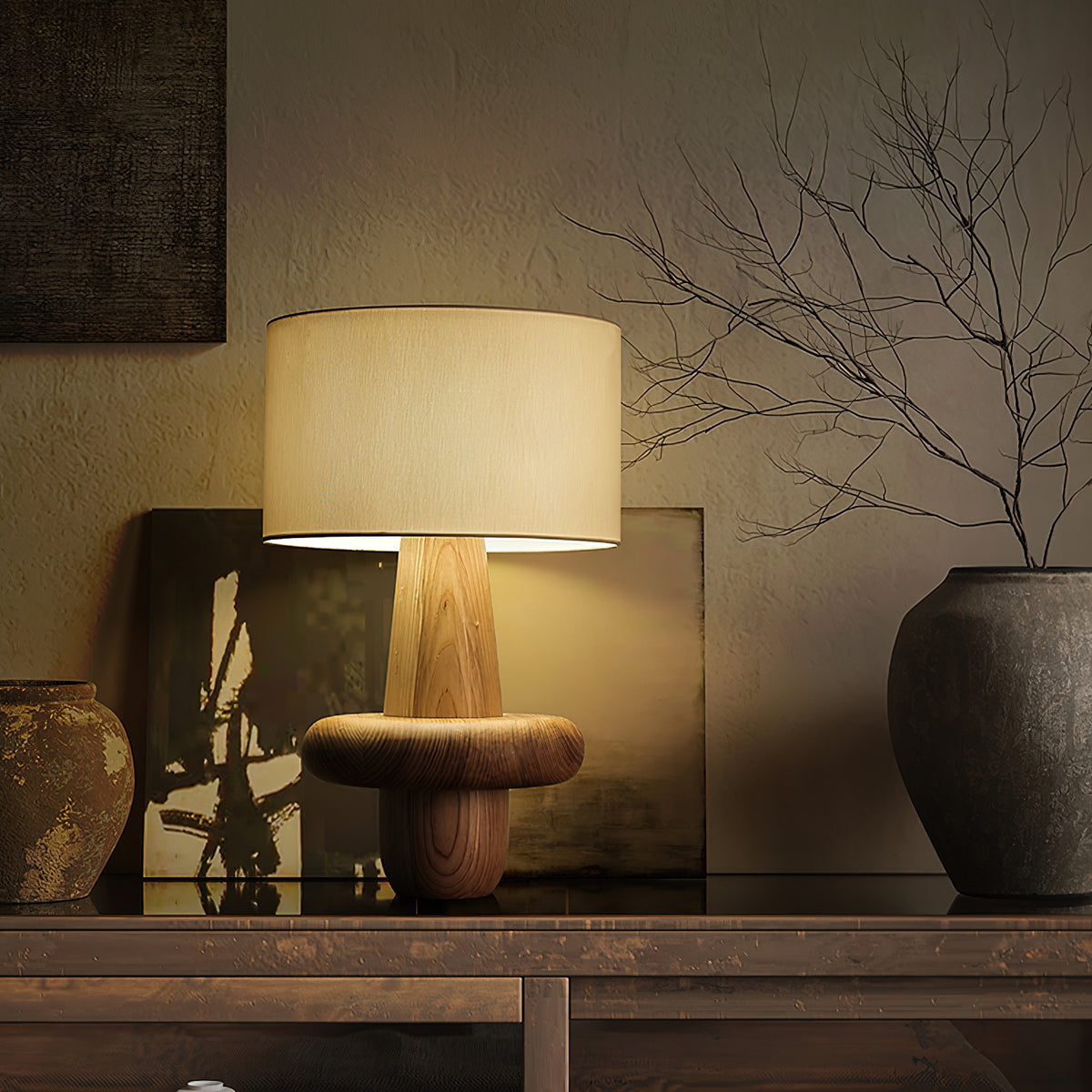 Buddha Til Table Lamp – detail 2