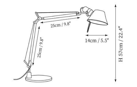 L 14cm x H 57cm / L 5.5″ x H 22.4″