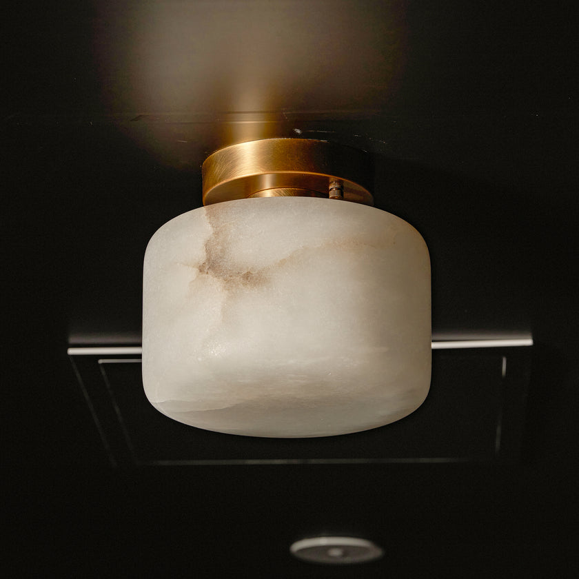 Semi-encastrable Caelvane en albâtre