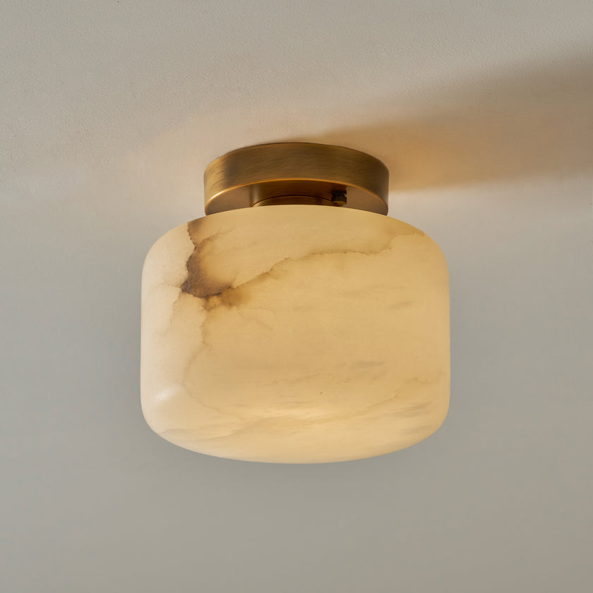 Semi-encastrable Caelvane en albâtre