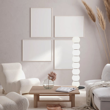 Calabash Glass Living Room Floor Lamp