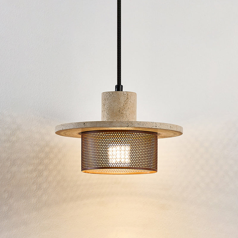 Caldris Travertine Pendant Light
