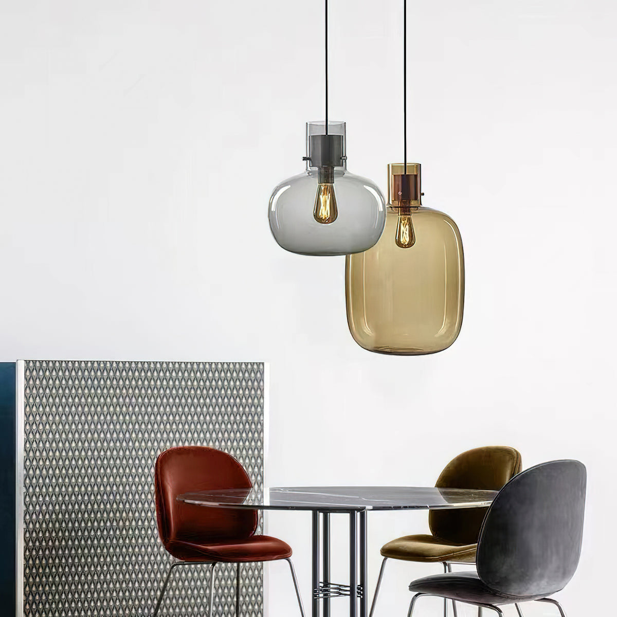 Cambre Glass Pendant Light – detail 2