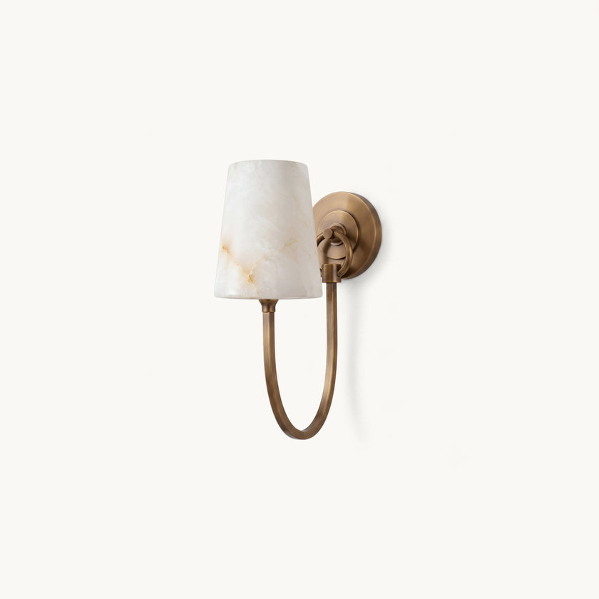 Cameron Alabaster Wall Sconce