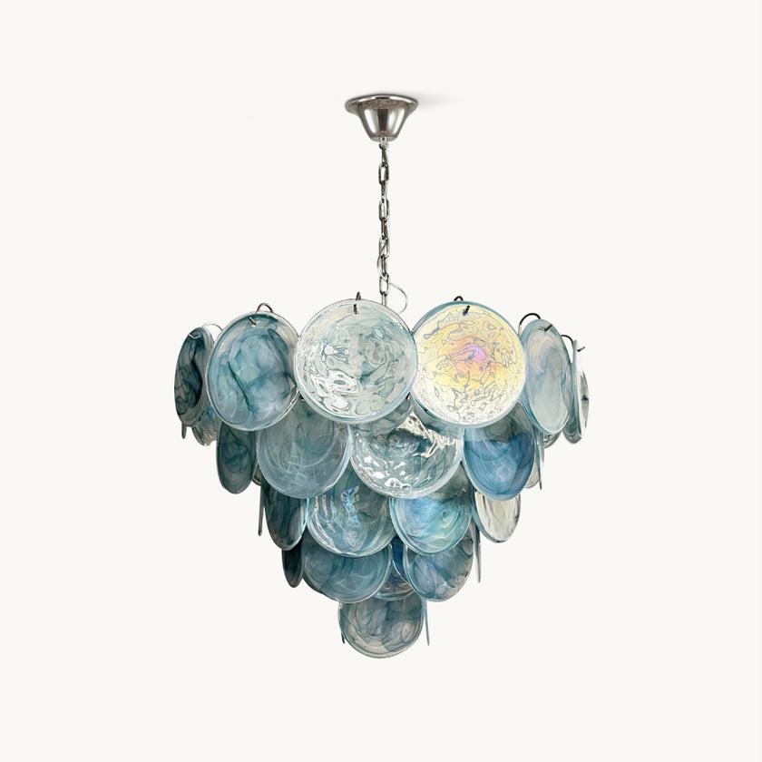 Camisa Disc Glass Chandelier