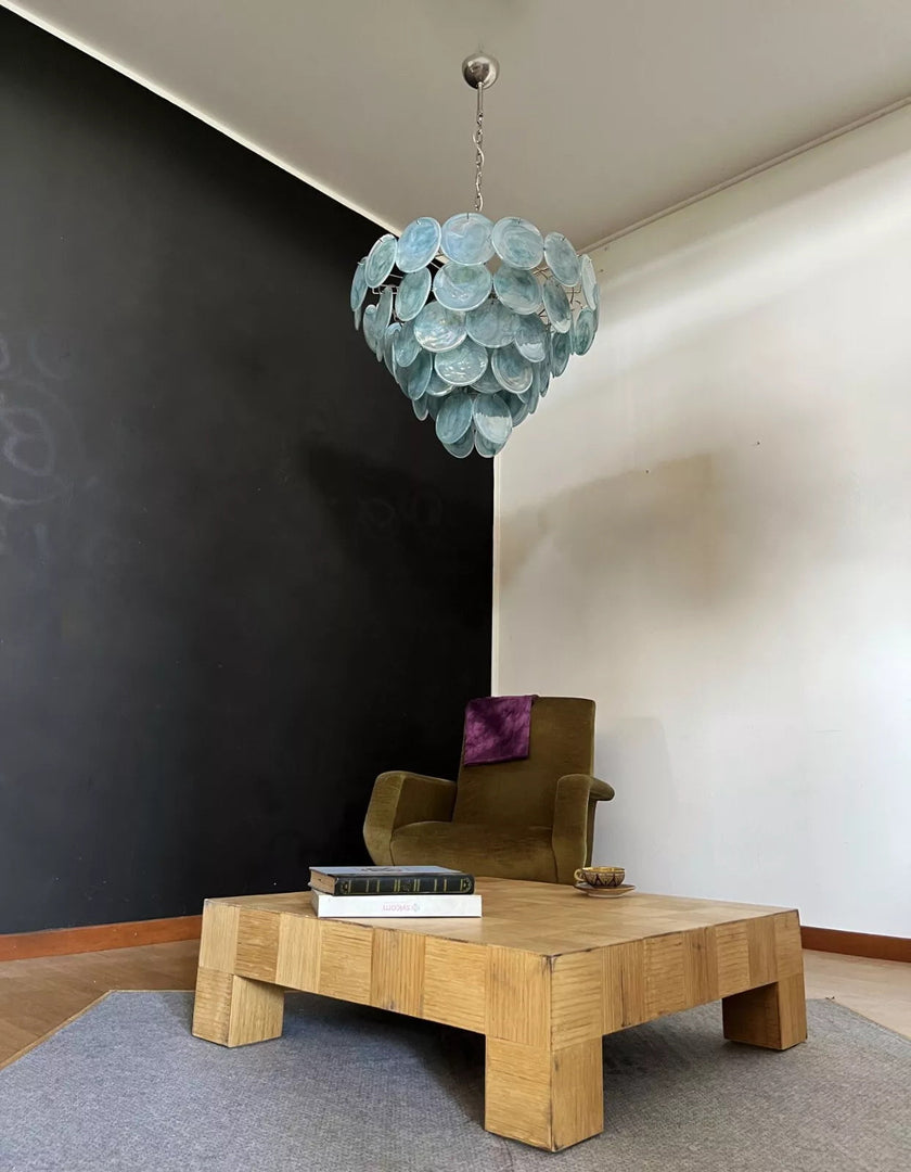 Camisa Disc Glass Chandelier