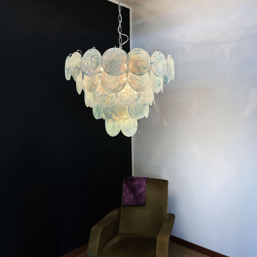 Camisa Disc Glass Chandelier