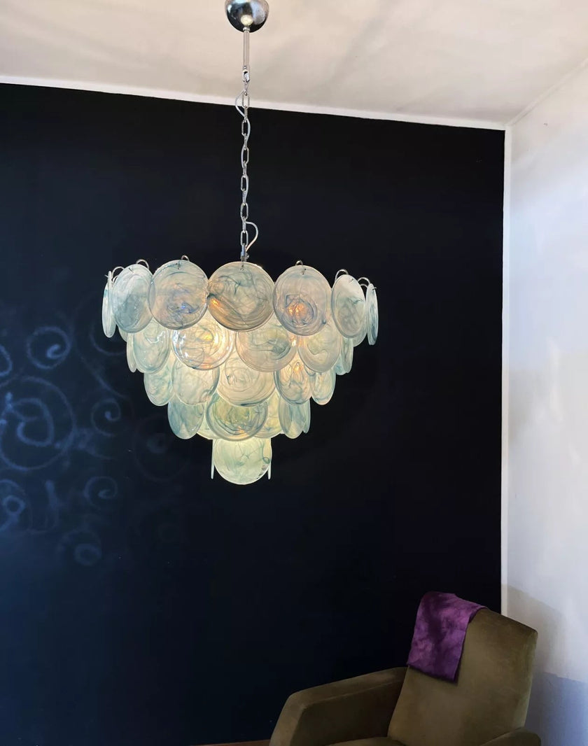 Camisa Disc Glass Chandelier