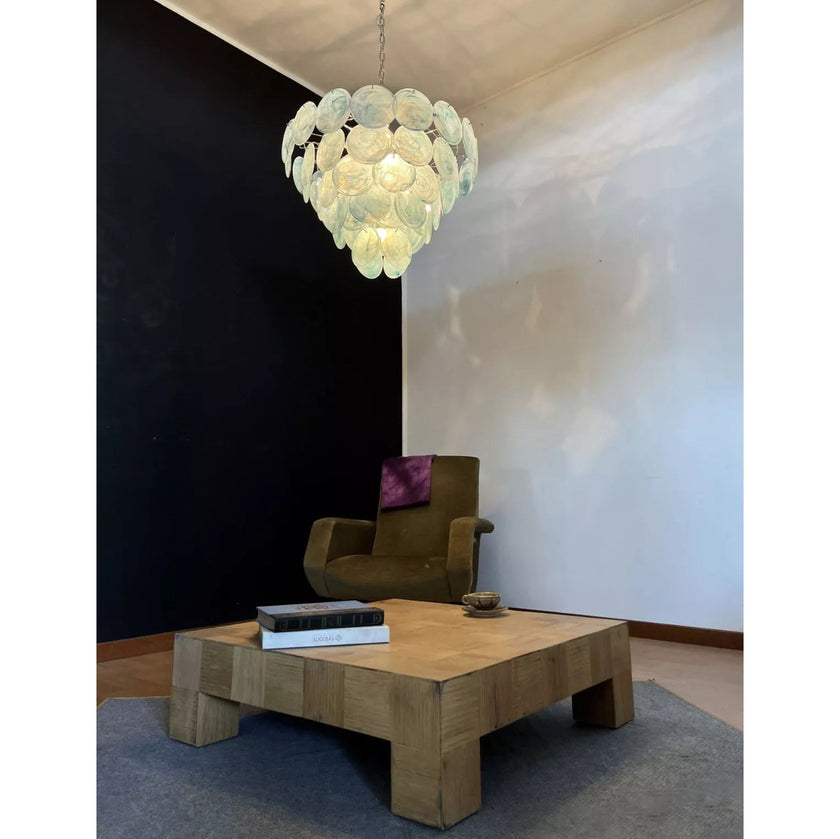 Camisa Disc Glass Chandelier