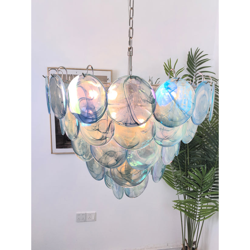 Camisa Disc Glass Chandelier