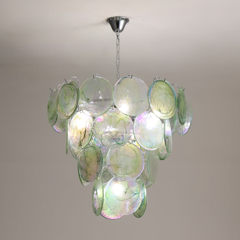 Camisa Disc Glass Chandelier