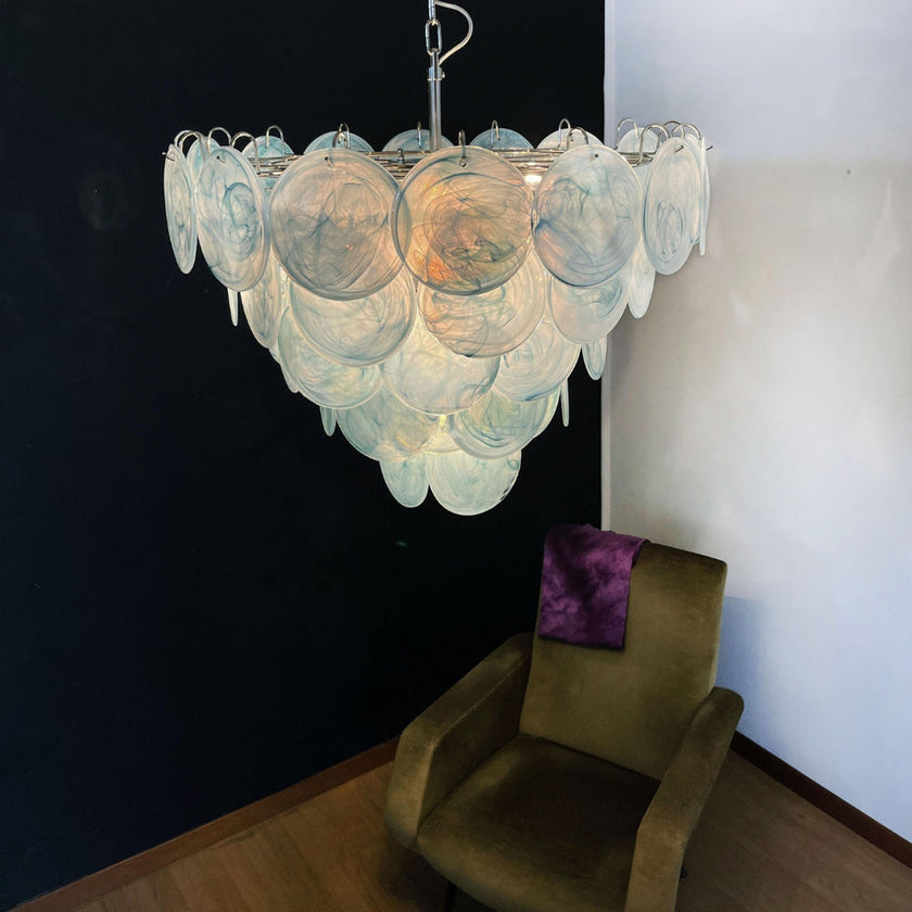 Camisa Disc Glass Chandelier