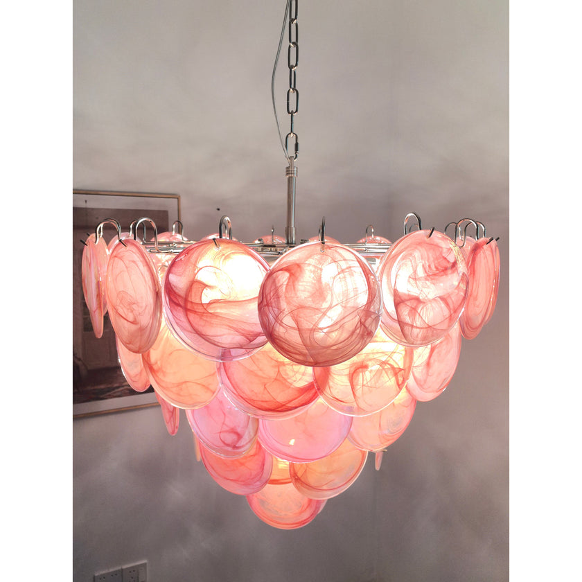 Camisa Disc Glass Chandelier