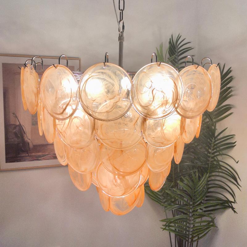 Camisa Disc Glass Chandelier