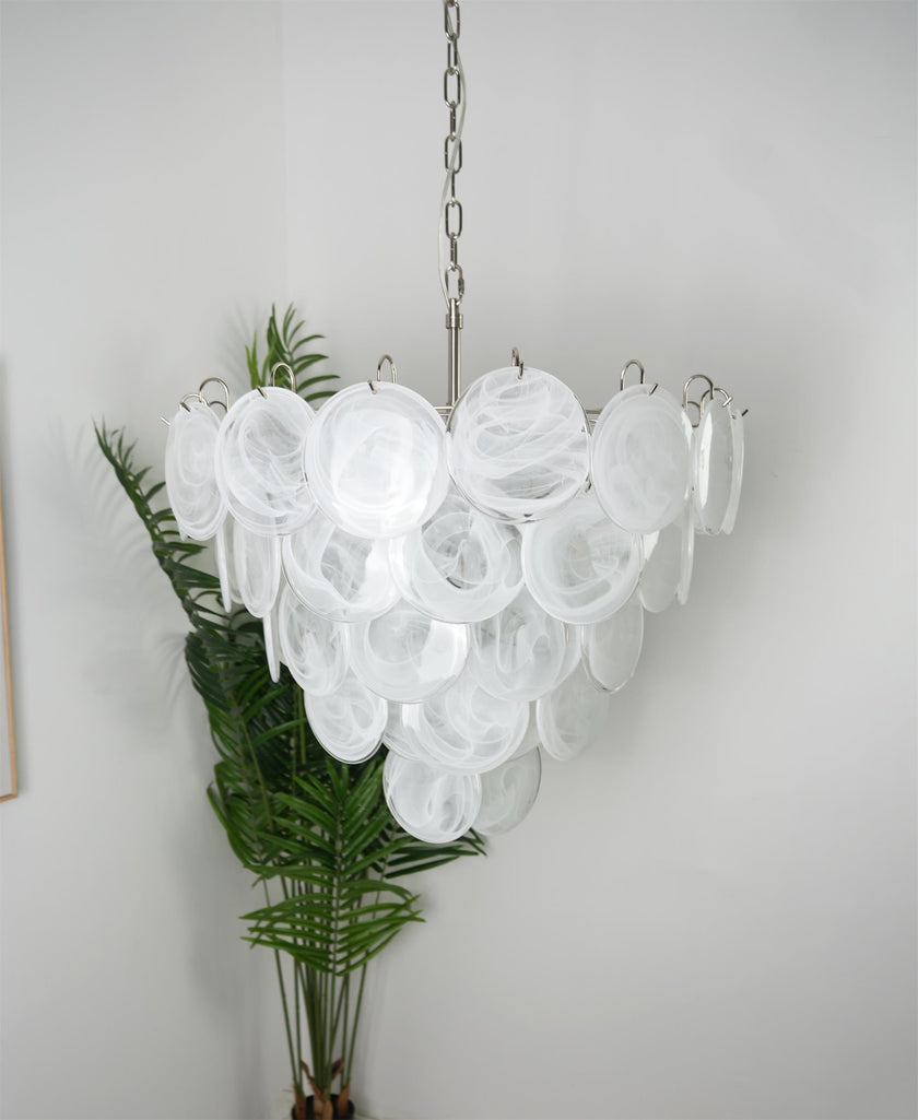 Camisa Disc Glass Chandelier