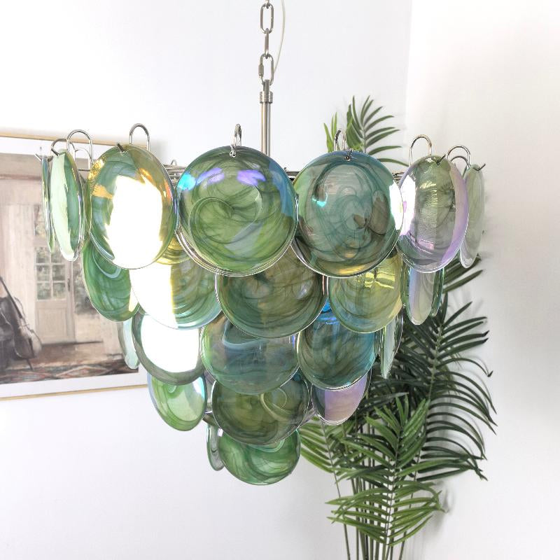 Camisa Disc Glass Chandelier