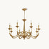 Candle Brass Chandelier