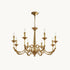 Candle Brass Chandelier