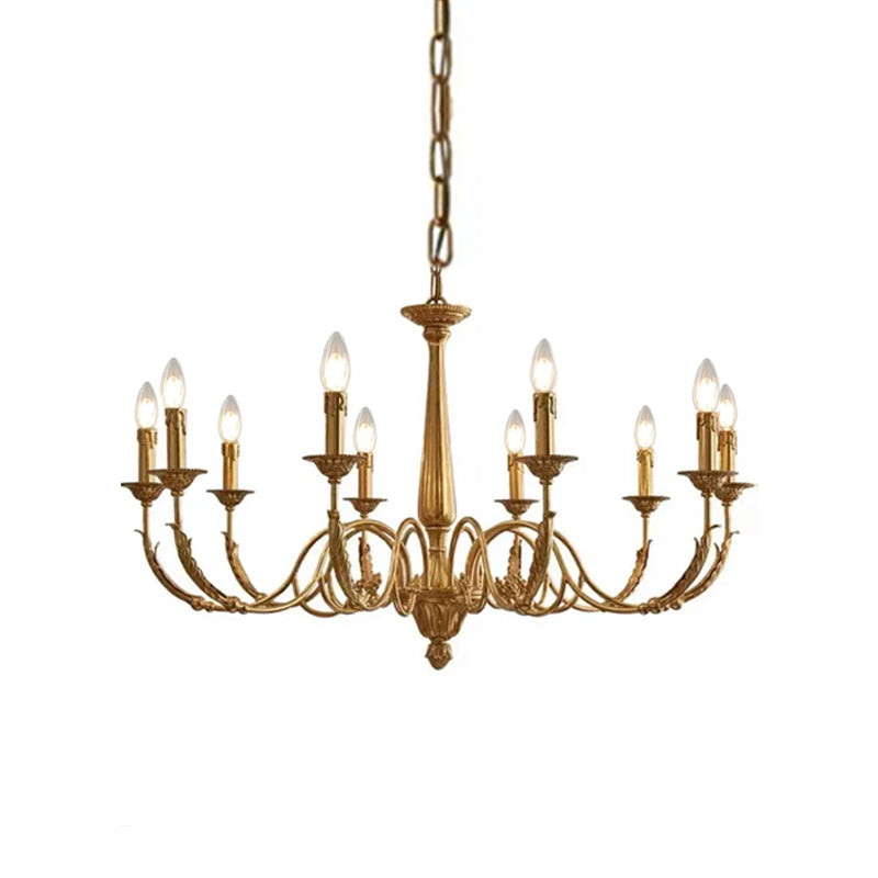 Candle Brass Chandelier